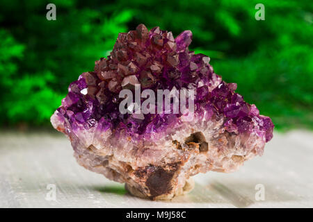 Amethyst Muster von Artigas, Uruguay. Stockfoto