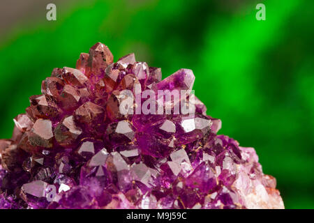 Amethyst Muster von Artigas, Uruguay. Stockfoto