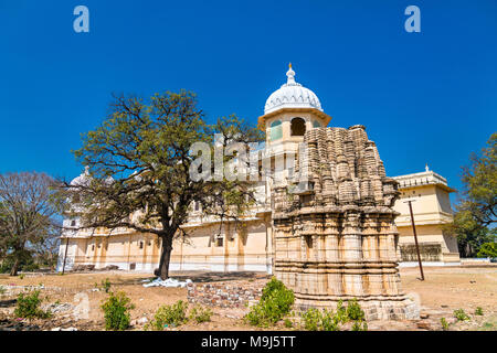 Fateh Prakash Mahal Palace in Chittorgarh Fort - Rajastan, Indien Stockfoto