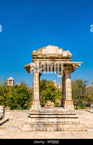 Jatashankar Mahadev Tempel von chittor Fort. Rajasthan, Indien Stockfoto