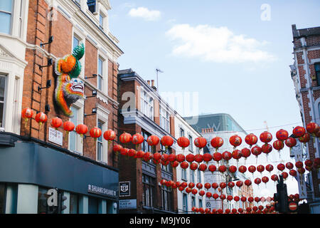 Chinatown London Stockfoto