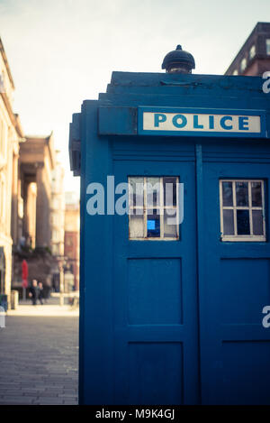 Alte Polizei in Glasgow, Schottland Stockfoto