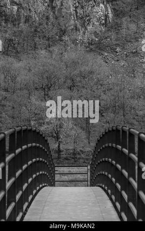 Brücke über den Fluss Derwent, Lake District, England, Vereinigtes Königreich Stockfoto