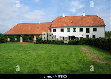 Rungstedlund, auch das Karen Blixen Museum in Rungsted, Capital Region Dänemark, Dänemark bekannt. Am 15. August 2010, in dem berühmten Autor Karen Blixe Stockfoto