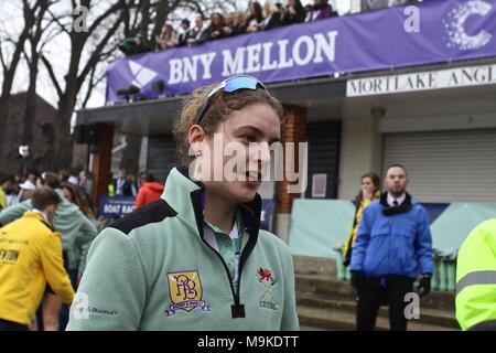 Boat Race der Krebs Forschung DE Stockfoto