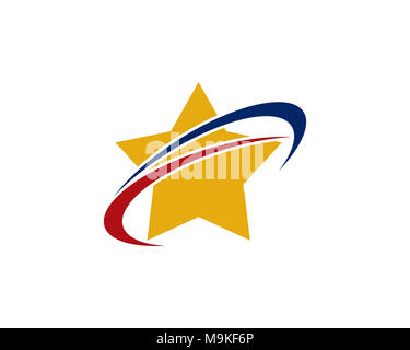 Ist ein Symbol mit Erfolg, Sieg oder Rang verknüpft Stockfoto