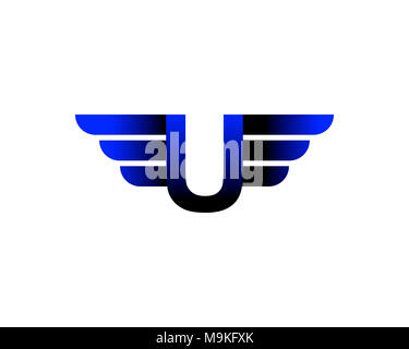 Ist ein Symbol in Form einer Kombination aus Buchstaben Stockfoto