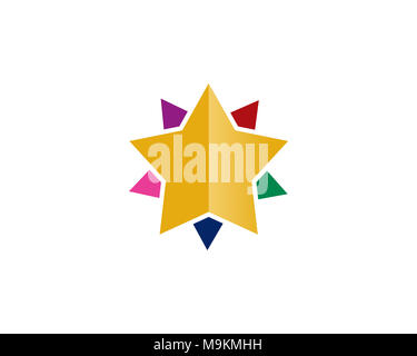 Ist ein Symbol mit Erfolg, Sieg oder Rang verknüpft Stockfoto