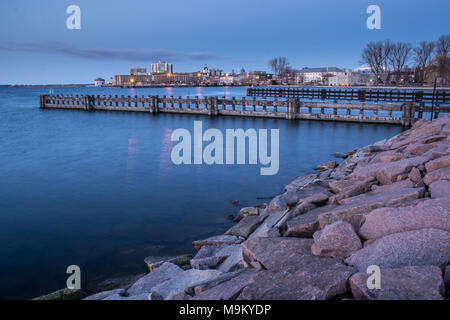 Kingston Ontario Kanada Harbour Front Stockfoto