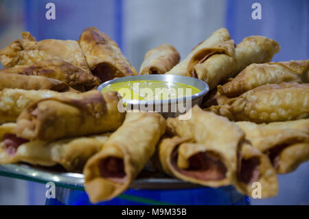 Die tequeño, Finger von Käse oder Finger Stockfoto