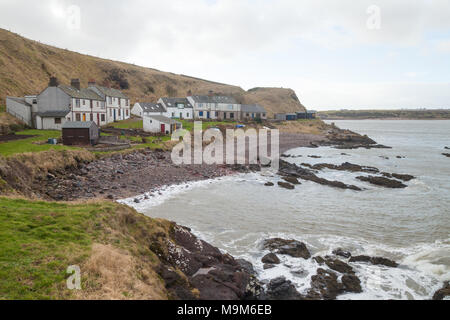 Ethie Oase in der Nähe von Lunan bay Angus Schottland Stockfoto