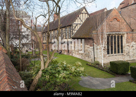 Des Merchant Adventurer Hall, York, North Yorkshire, England, Großbritannien Stockfoto