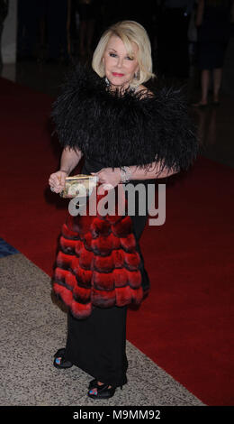 WASHINGTON, DC - 30. April: Joan Rivers im White House Correspondents' Association 2011 Abendessen im Washington Hilton am 30. April 2011 in Washington, DC. Personen: Joan Rivers Stockfoto