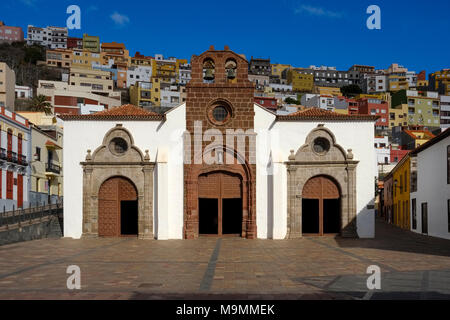 Pfarrkirche Iglesia de Nuestra Señora de la Asunción, San Sebastian de la Gomera, La Gomera, Kanarische Inseln, Spanien Stockfoto