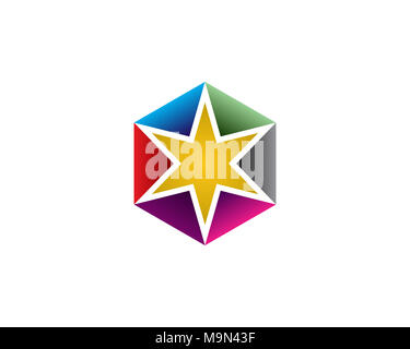 Ist ein Symbol mit Erfolg, Sieg oder Rang verknüpft Stockfoto