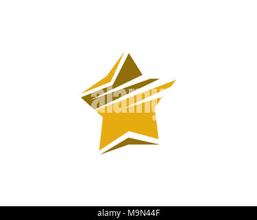 Ist ein Symbol mit Erfolg, Sieg oder Rang verknüpft Stockfoto