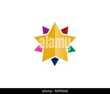 Ist ein Symbol mit Erfolg, Sieg oder Rang verknüpft Stockfoto