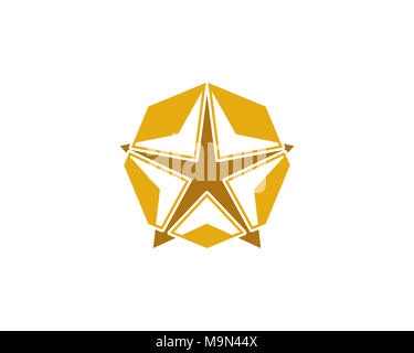 Ist ein Symbol mit Erfolg, Sieg oder Rang verknüpft Stockfoto