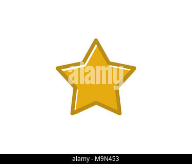 Ist ein Symbol mit Erfolg, Sieg oder Rang verknüpft Stockfoto