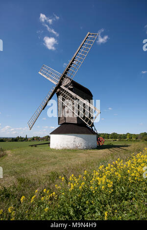 Pitstone Windmühle in Buckinghamshire Stockfoto