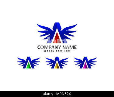 Ist ein Symbol in Form einer Kombination aus Buchstaben Stockfoto