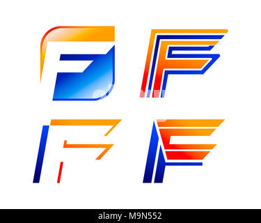 Ist ein Symbol in Form einer Kombination aus Buchstaben Stockfoto