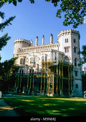 Schloss Hluboka in Tschechien Stockfoto