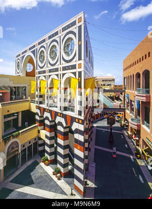 Einkaufszentrum Horton Plaza in San Diego, Kalifornien Stockfoto