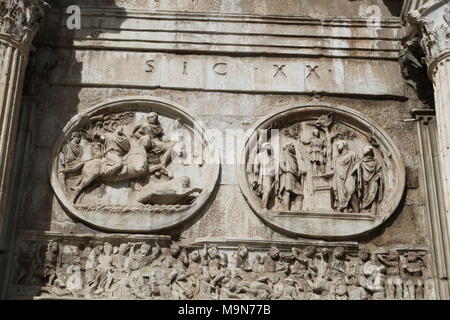 Kolosseum in Rom, Italien, 4. März 2018 Stockfoto