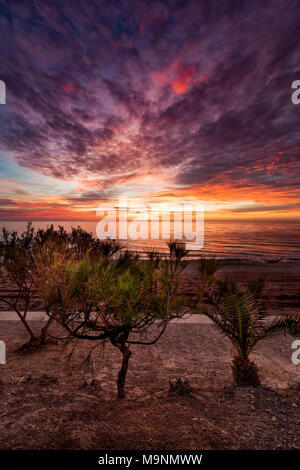 Mojacar sunrise Stockfoto