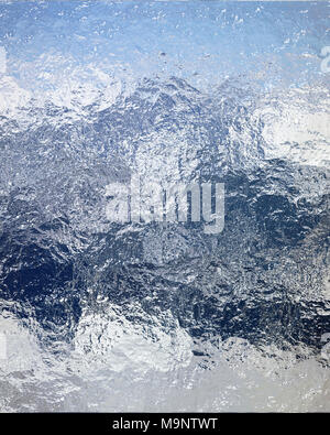 Chrom Ice-Hintergrund, die sich nahtlos in eine Textur oder Muster Fliesen- werden können. Stock Bild. Stockfoto