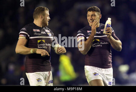 Leeds Rhinos Ryan Hall (rechts) Stockfoto