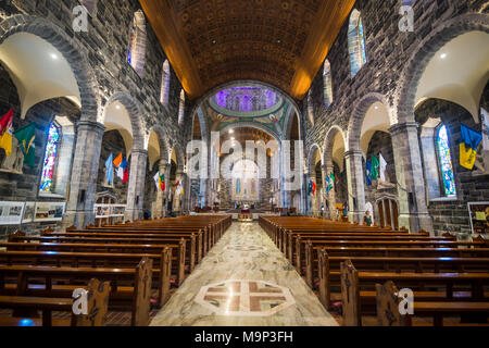 Innenraum der Kathedrale von Galway, Galway, Irland Stockfoto