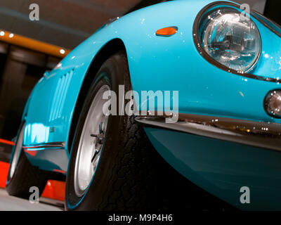 Ferrari 275 GTB/4 V 12 3.3 Liter, 300 PS-Motor von 1962, Ferrari ist eine italienische Sportwagenhersteller gegründet in Italien 1947. Stockfoto