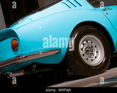 Ferrari 275 GTB/4 V 12 3.3 Liter, 300 PS-Motor von 1962, Ferrari ist eine italienische Sportwagenhersteller gegründet in Italien 1947. Stockfoto