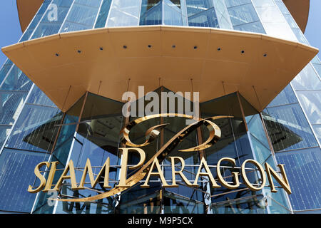 Siam Paragon, Luxus Shopping Centre, Siam Square, Pathum Wan, Bangkok, Thailand Stockfoto