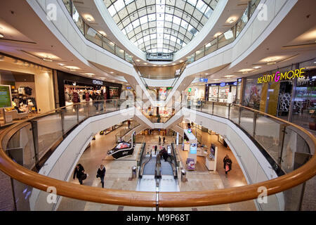 Das Einkaufszentrum City-Arkaden, Wuppertal, Bergisches Land, Nordrhein-Westfalen, Deutschland, Europa Stockfoto