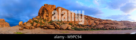 Elefanten Head Rock Formation, Ameib Ranch, Erongo Region, Namibia Stockfoto