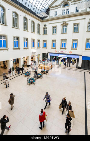 Einkaufszentrum Post Galerie, Karlsruhe, Baden-Württemberg, Deutschland Stockfoto