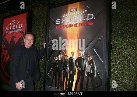 "Pilgerzentren Agenten von S.H.I.E.L.D." 100 Episode Party in Ohm Nachtclub mit: Clark Gregg Wo: Los Angeles, Kalifornien, Vereinigte Staaten, wenn: 24 Feb 2018 Credit: Nicky Nelson/WENN.com Stockfoto