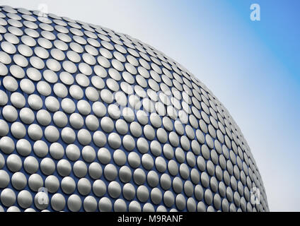 Selfridges Gebäude, Birmingham, Vereinigtes Königreich Schuß in einem minimalistisch-Format. Stockfoto