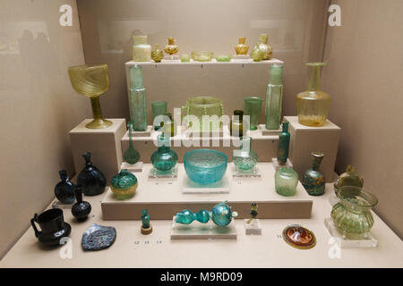 Ausstellung des Museums für Islamische Kunst in Athen, Griechenland. Stockfoto