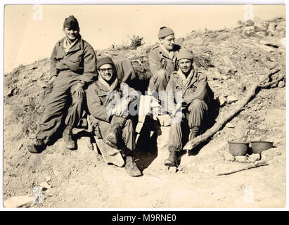 Fotografisches Tagebuch eines jungen französischen Soldaten in Marokko Stockfoto