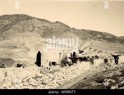 Fotografisches Tagebuch eines jungen französischen Soldaten in Marokko Stockfoto