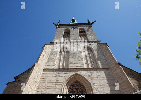 Evangelische Stadtkirche, Unna, Ruhrgebiet, Westfalen, Nordrhein-Westfalen, Deutschland, Europa ich Evangelische Stadtkirche, Unna, Ruhrgebiet, Westfalen Stockfoto