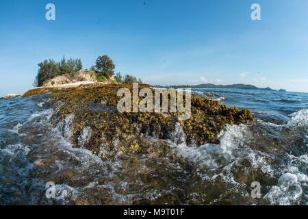 Der Tipp von Borneo, Kudat, Sabah, Malaysia, Borneo, Stockfoto