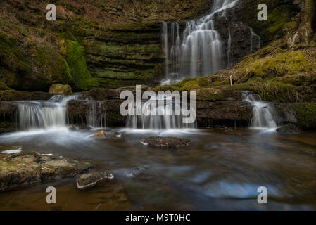 Scaleber Kraft in der Nähe von Settle in Yorkshire. Stockfoto