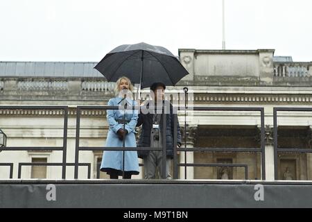 Vierte Plint Enthüllung MAJOR VON LONDON Stockfoto