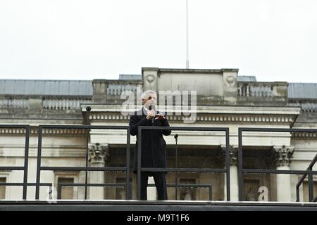 Vierte Plint Enthüllung MAJOR VON LONDON Stockfoto