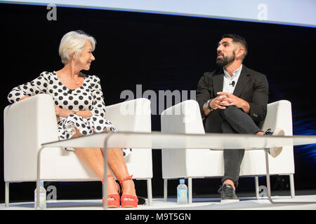 Helen Mirren, DBE ist eine englische Schauspielerin besucht Cannes Lions Festival, Cannes, Frankreich, 21. Juni 2017 © ifnm Stockfoto